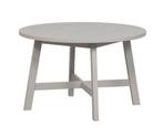 WOOOD Eettafel 120cm mistwit z.g.a.n., 100 tot 150 cm, 100 tot 150 cm, Rond, Vier personen