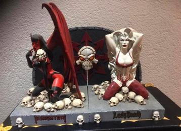 Lady Death & Purgator Bookends, limited edition 1 van 1500 beschikbaar voor biedingen