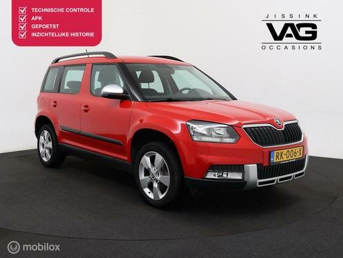 Skoda Yeti 1.4 TSI Automaat Trekhaak Clima Cruise 17 inch, Auto's, Skoda, Bedrijf, Te koop, Yeti, ABS, Airbags, Airconditioning