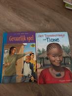Twee kinderboeken: Gevaarlijk Spel & Toverkettinkje, Ophalen of Verzenden, Zo goed als nieuw, Fictie algemeen