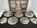 Plaquettes van puzzle ritten ca 1950, Auto diversen, Auto-accessoires, Ophalen of Verzenden, Zo goed als nieuw