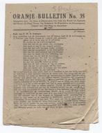 (Illegaal) Oranje bulletin nr.35 27 februari 1945, Verzenden, Landmacht, Nederland, Boek of Tijdschrift
