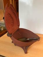 Zeldzaam mooie antieke gietijzeren kolenkit, Antiek en Kunst, Antiek | Woonaccessoires, Ophalen