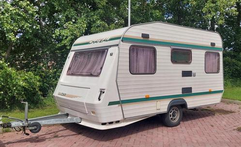 Chateau 380, goede en nette caravan!, Caravans en Kamperen, Caravans, Bedrijf, 500 - 750 kg, Chateau