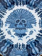 Royal Tichelaar Makkum Decoratieve Wandbord, pauwmotief, Ophalen of Verzenden