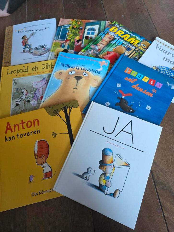 Kinderboeken pakket - 9 stuks, Boeken, Kinderboeken | Jeugd | onder 10 jaar, Gelezen, Fictie algemeen, Ophalen of Verzenden