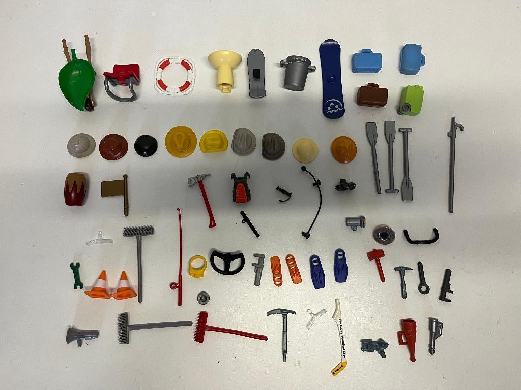 Onderdelen nr 95: +/- 60 Losse Playmobil Onderdelen Items., Ophalen of Verzenden, Gebruikt, Los playmobil