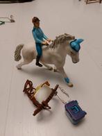 Schleich paarden ruiter, Kinderen en Baby's, Speelgoed | Playmobil, Zo goed als nieuw, Ophalen