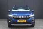 Dacia Sandero 1.0 TCe 100Pk Bi-Fuel Expression | Apple & And, Auto's, Dacia, Gebruikt, Euro 6, Met garantie (alle), Blauw