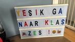 Lichtbak met letters / letterbox, Ophalen of Verzenden, Zo goed als nieuw