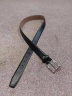 Leren zwarte riem van Gents, L117cm, 95/38,nieuwe, Kleding | Heren, Riemen en Ceinturen, Ophalen of Verzenden, Nieuw, Zwart, 95 tot 105 cm