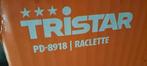 Tristar Raclette Grill - Nieuwstaat, Ophalen of Verzenden