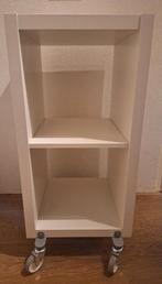 Ikea kallax kastje met originele wieltjes eronder, Ophalen, 50 tot 100 cm, Zo goed als nieuw, Minder dan 100 cm