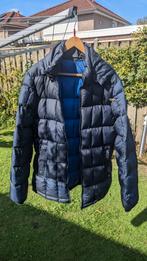 Blauwe winterjas van Boss, Kleding | Heren, Ophalen of Verzenden, Zo goed als nieuw, Blauw