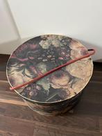 Vintage Bloemen Hoedendoos, Overige materialen, Minder dan 50 cm, Minder dan 50 cm, Ophalen of Verzenden