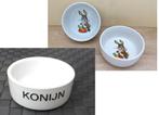 2 verschillende leuke NIEUWE KONIJNEN voerbakjes !!!, Dieren en Toebehoren, Knaagdieren en Konijnen | Toebehoren, Ophalen, Nieuw