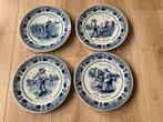 Delfts Blauw Bordjes - Royal Goedewaagen, Antiek en Kunst, Ophalen of Verzenden