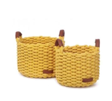 Kids depot mand Geel van 35 voor 9 Mist1 mandje van de twee beschikbaar voor biedingen