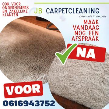 JB Carpetcleaning: Laat vlekken niet de show stelen! beschikbaar voor biedingen