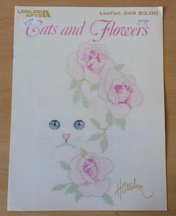 Cats and Flowers Patronen - Bob Harrison - 1985 - Engels beschikbaar voor biedingen