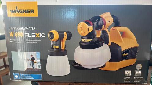 Wagner W690 flexio verfspuit, Doe-het-zelf en Verbouw, Verf, Beits en Lak, Zo goed als nieuw, Verf, Minder dan 5 liter, Ophalen of Verzenden