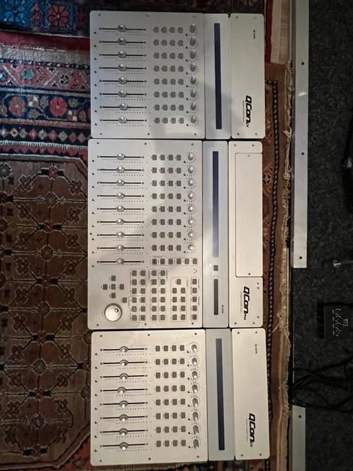 Icon QCon pro met 2 extender controllers, Muziek en Instrumenten, Mengpanelen, Gebruikt, 20 kanalen of meer, Ophalen
