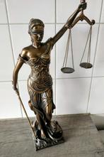 Mooi beeld van Vrouwe Justitia hoogte 45 cm, Antiek en Kunst, Ophalen of Verzenden