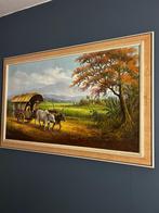 Prachtig schilderij - Ruhiat - Indonesië, Antiek en Kunst, Ophalen