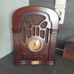 Retro radio met cassettespeler Spirit of St. Louis, Audio, Tv en Foto, Radio's, Ophalen of Verzenden, Gebruikt, Radio