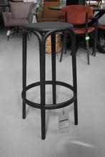 2 x ronde zwarte barkruk Brooklyn Vondom indoor & outdoor, Kunststof, Met voetsteun, 60 tot 90 cm, Ophalen of Verzenden