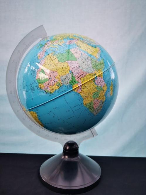 vintage Eerste Nederlandsche globe industrie wereldbol 1970, Huis en Inrichting, Woonaccessoires | Wereldbollen, Zo goed als nieuw
