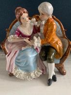 Fraai porselein Oostenrijks beeld, Ophalen of Verzenden