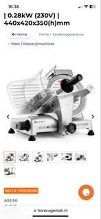 Hendi Snijmachine - Weinig gebruikt, goede staat, Ophalen of Verzenden, Gebruikt