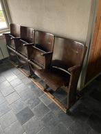 Vintage bioscoop bank, Ophalen, Gebruikt, 75 tot 100 cm, Minder dan 150 cm
