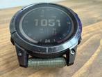 Garmin Fenix 7 Solar - 47 mm, Sieraden, Tassen en Uiterlijk, Sporthorloges, Zwart, Garmin, Ophalen of Verzenden, Zo goed als nieuw