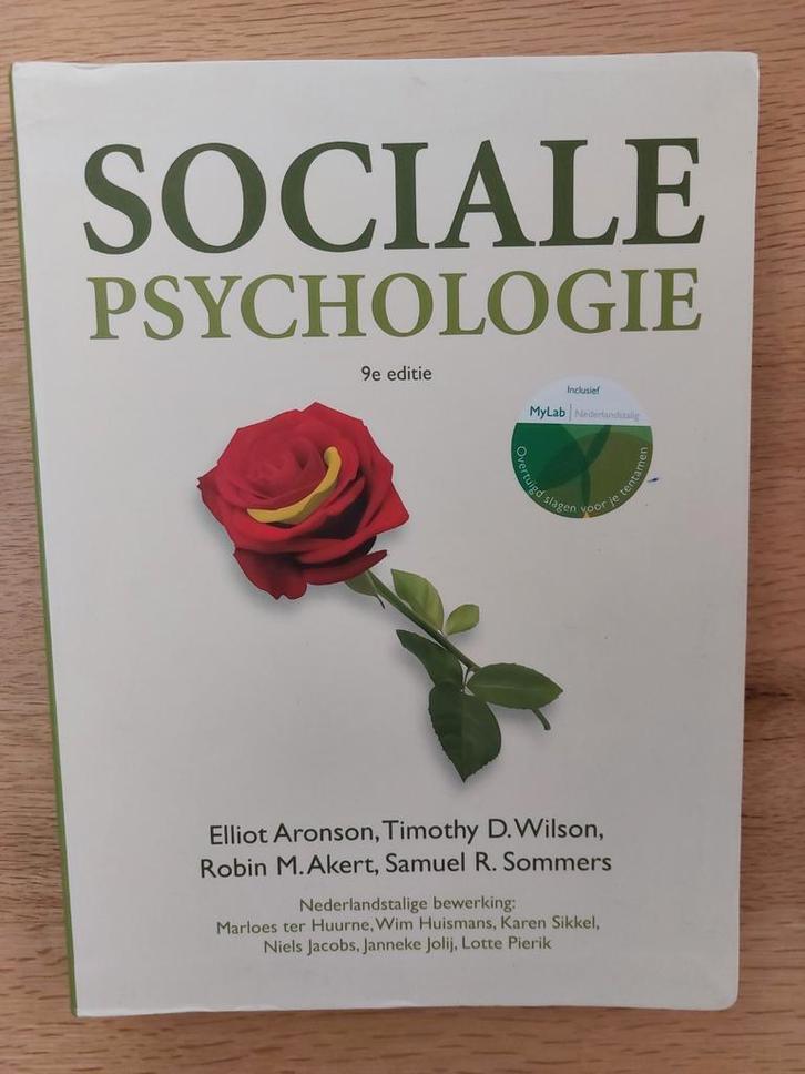 Samuel R. Sommers - Sociale psychologie, Boeken, Schoolboeken, Zo goed als nieuw, Nederlands, Overige niveaus, Ophalen of Verzenden