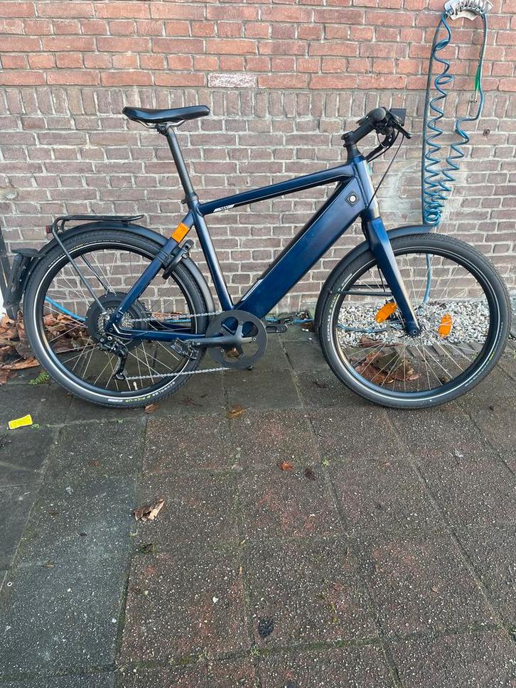 Stromer ST1x - 800wh accu, nieuwe banden!, Fietsen en Brommers, Elektrische fietsen, Gebruikt, Stromer, 55 tot 59 cm, 50 km per accu of meer