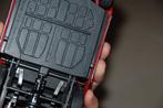 PORSCHE 356 CABRIO red Kyosho no box SCHADE WRH, Hobby en Vrije tijd, Modelauto's | 1:18, Verzenden, Gebruikt, Auto, Kyosho