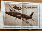 Knipselalbum foto’s oorlogskranten Engelse vliegtuigen WO II, Verzamelen, Militaria | Tweede Wereldoorlog, Ophalen of Verzenden