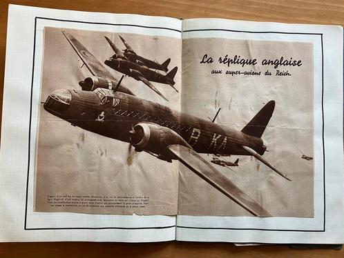 Knipselalbum foto’s oorlogskranten Engelse vliegtuigen WO II, Verzamelen, Militaria | Tweede Wereldoorlog, Luchtmacht, Boek of Tijdschrift