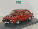 Neo. Saab 99 4 deurs rood model 1971 in resin / schaal 1:43., Hobby en Vrije tijd, Modelauto's | 1:43, Ophalen of Verzenden, Nieuw