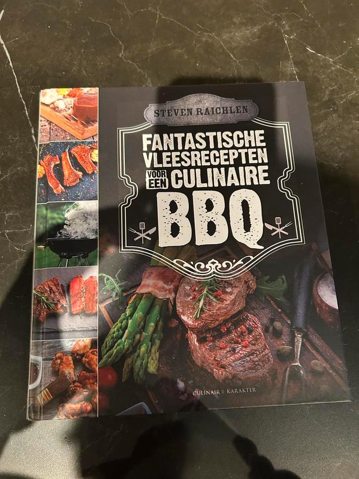 Fantastische Vleesrecepten voor BBQ - Steven Raichlen, Boeken, Kookboeken, Zo goed als nieuw, Hoofdgerechten, Overige gebieden