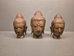 3 x bronzen boeddha, Ophalen of Verzenden