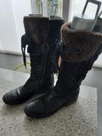 LAARZEN, MANAS DESIGN, MAAT 38, Kleding | Dames, Schoenen, Ophalen of Verzenden, Gedragen, Zwart, Hoge laarzen