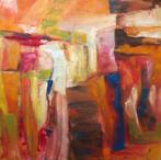 schilderij kleurrijk, Antiek en Kunst, Ophalen of Verzenden