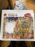 King Puzzel 1000 stukjes - Carnival, Rio de Janeiro, Ophalen of Verzenden, 500 t/m 1500 stukjes, Zo goed als nieuw, Legpuzzel