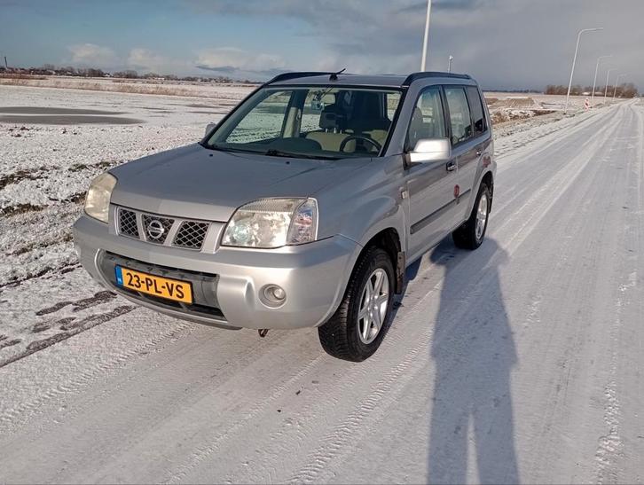 Nissan X-Trail 2WD (EN 4WD! schakelaar) 140PK 2004 Grijs, Auto's, Nissan, Particulier, X-Trail, 4x4, Benzine, E, SUV of Terreinwagen