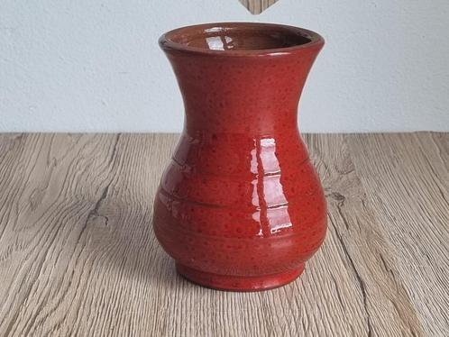 Mooi Antiek Vintage Vaasje Klein Rood Keramiek Aardewerk, Antiek en Kunst, Antiek | Keramiek en Aardewerk, Verzenden