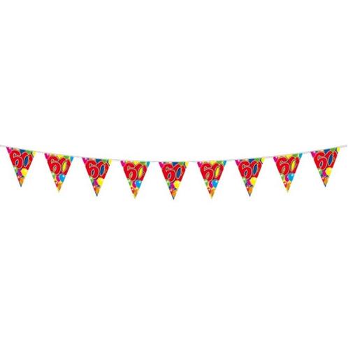 Te koop: 60 Jaar Slinger Balloons - 10 meter, Hobby en Vrije tijd, Feestartikelen, Nieuw, Versiering, Verjaardag, Ophalen of Verzenden
