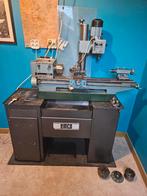 draaibank EMCOMAT 7 longbed met freesinrichting, Doe-het-zelf en Verbouw, Draaibanken, Ophalen, Gebruikt, Metaaldraaibank, 500 tot 1000 mm